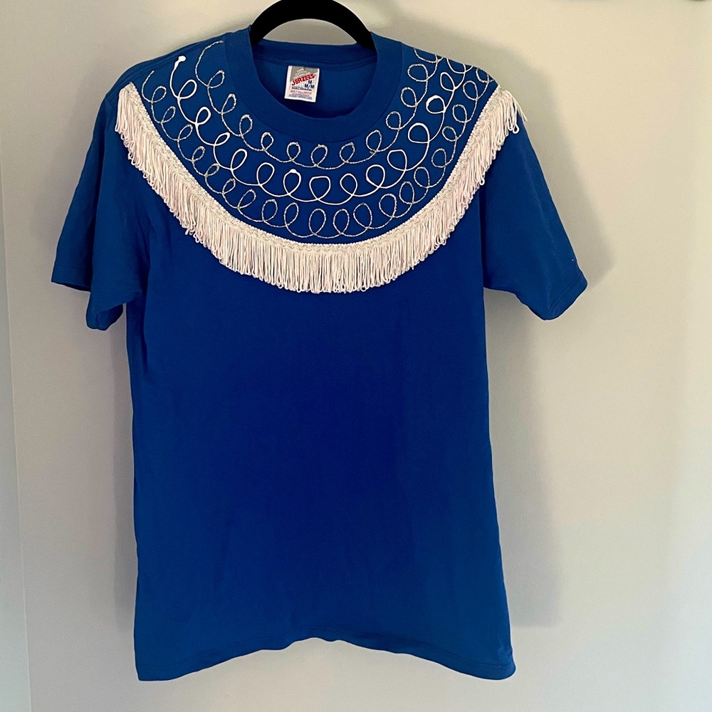 Hand-Embellished Western Tee
